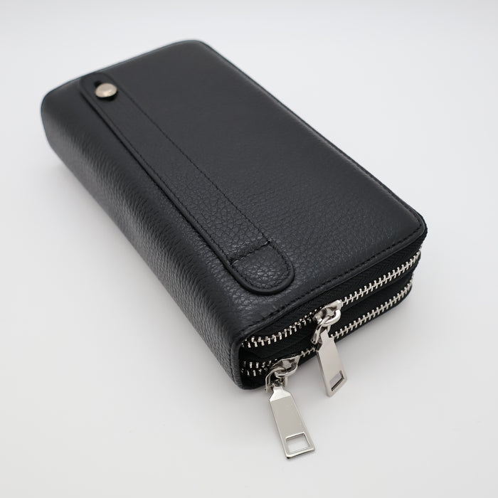 Real Leather Long Wallet