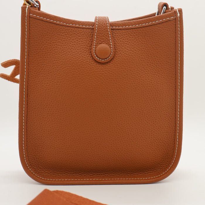 Hermes Genuine Leather women Cross Bag