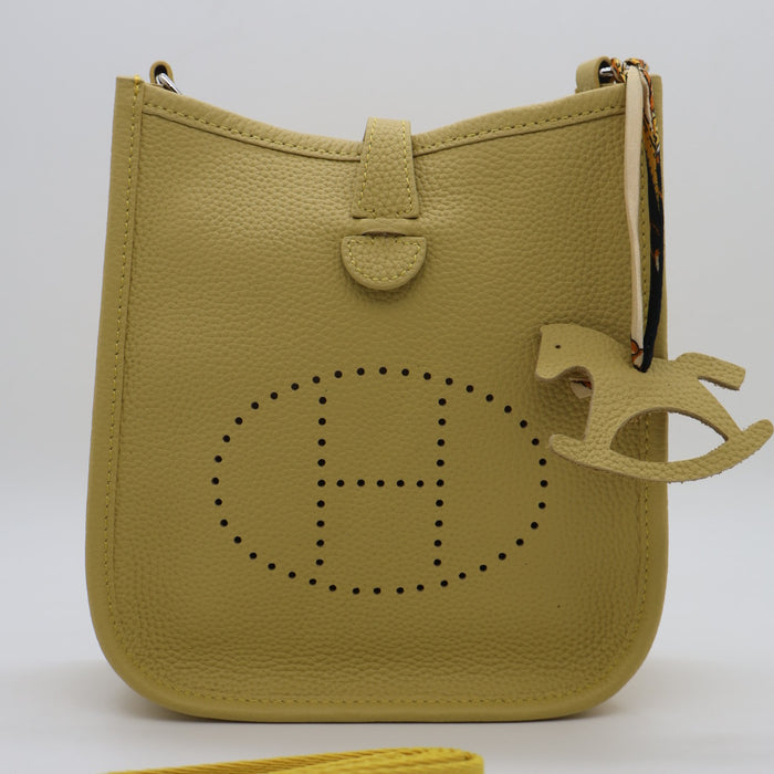 Hermes Genuine Leather women Cross Bag