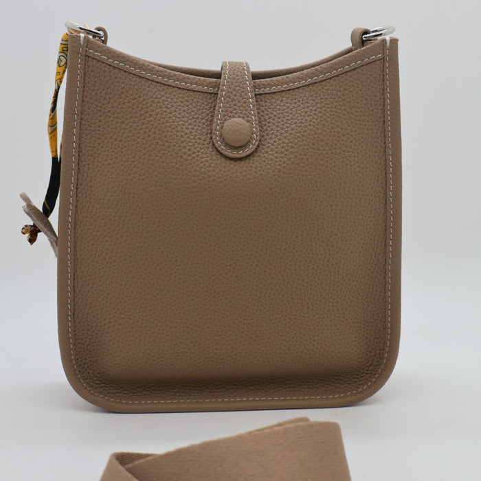 Hermes Genuine Leather women Cross Bag