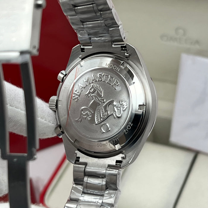 Omega Speedmaster Professional Snoopy 50th Anniversary White Dial Stainless Steel Watch