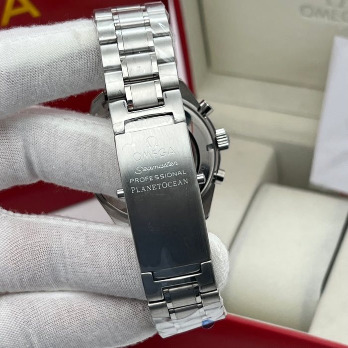 Omega Speedmaster Professional Snoopy 50th Anniversary White Dial Stainless Steel Watch