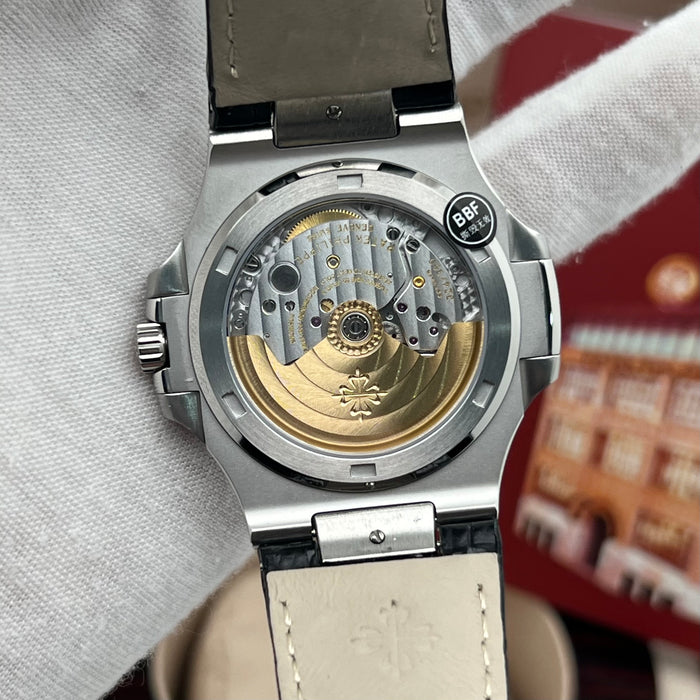 Patek Philippe Nautilus 5711/1A – Blue Dial (Black Leather Strap) - Swiss Super Clone