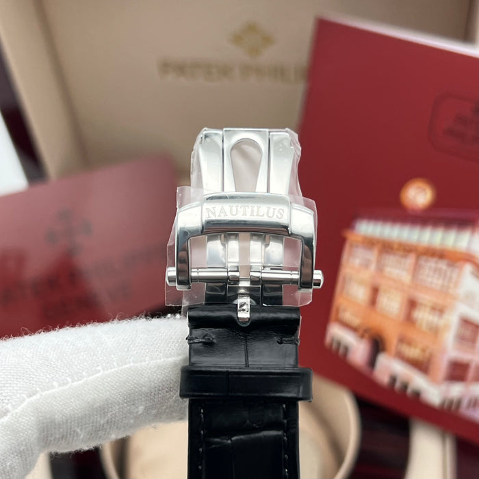 Patek Philippe Nautilus 5711/1A – Blue Dial (Black Leather Strap) - Swiss Super Clone