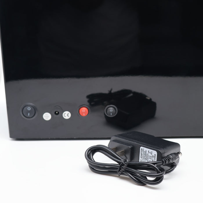 9-Slot Automatic Watch Winder – Premium Carbon Black