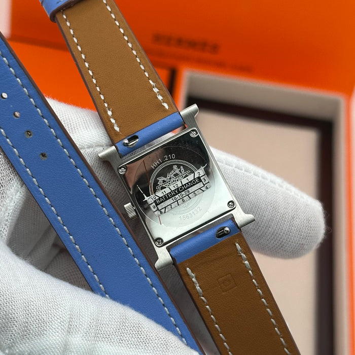 Hermes Heure H Stress Blue Watch