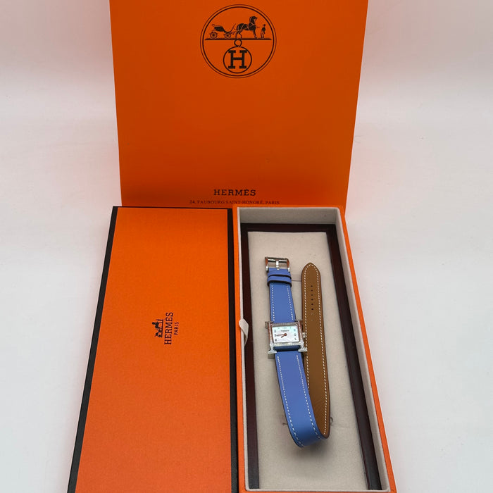 Hermes Heure H Stress Blue Watch