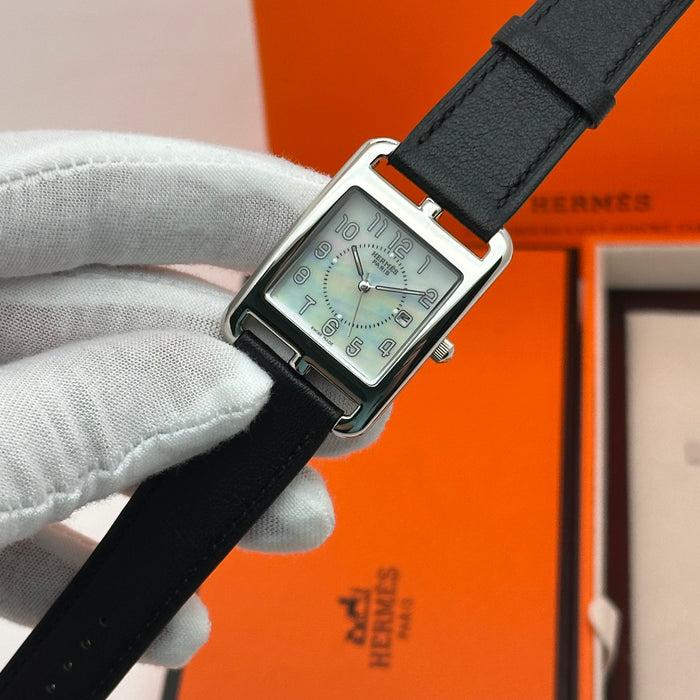 Hermes Cape Cod Black Strap Watch For Women