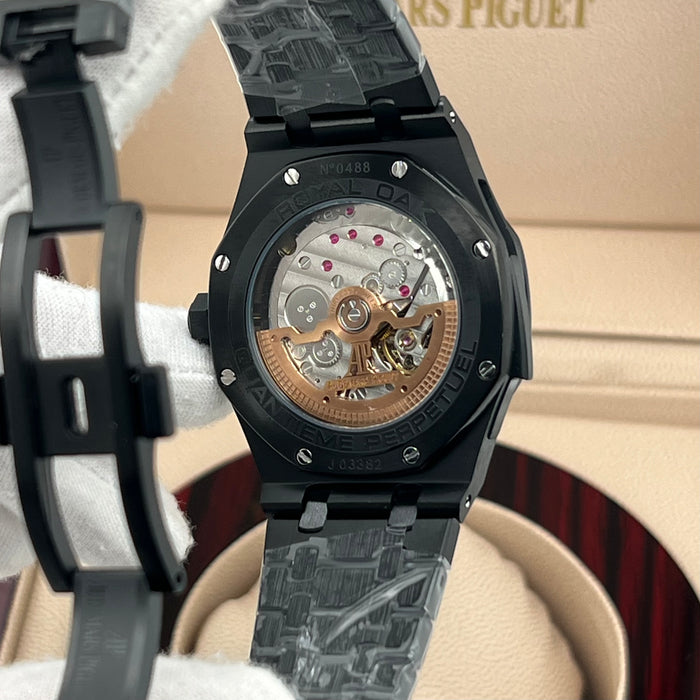 Audemars Piguet Royal Oak Black Automatic 41MM – Swiss Super Clone