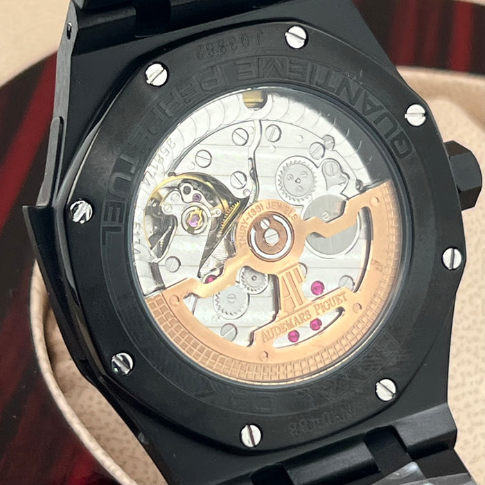 Audemars Piguet Royal Oak Black Automatic 41MM – Swiss Super Clone