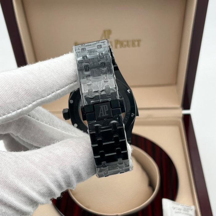 Audemars Piguet Royal Oak Black Automatic 41MM – Swiss Super Clone