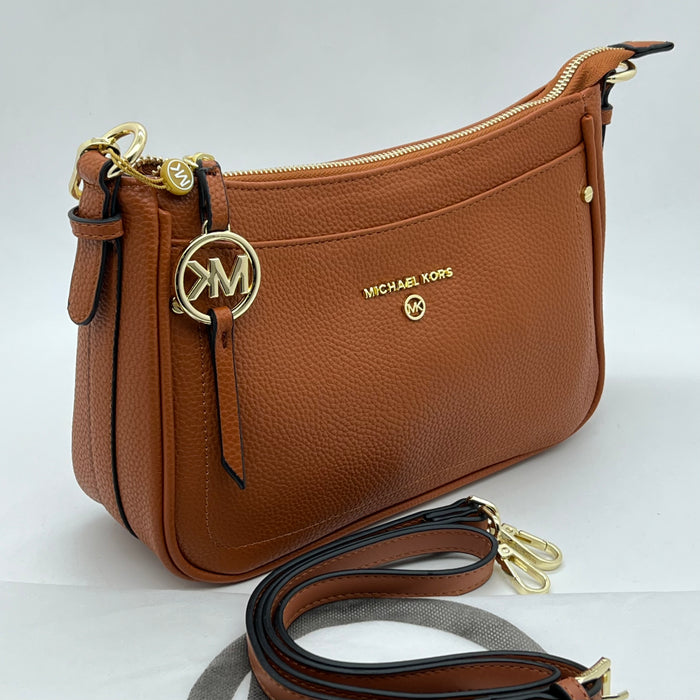 Michael Kors Jet Set Charm Crossbody Bag – Elegant Leather Shoulder Bag (Multi Colors)