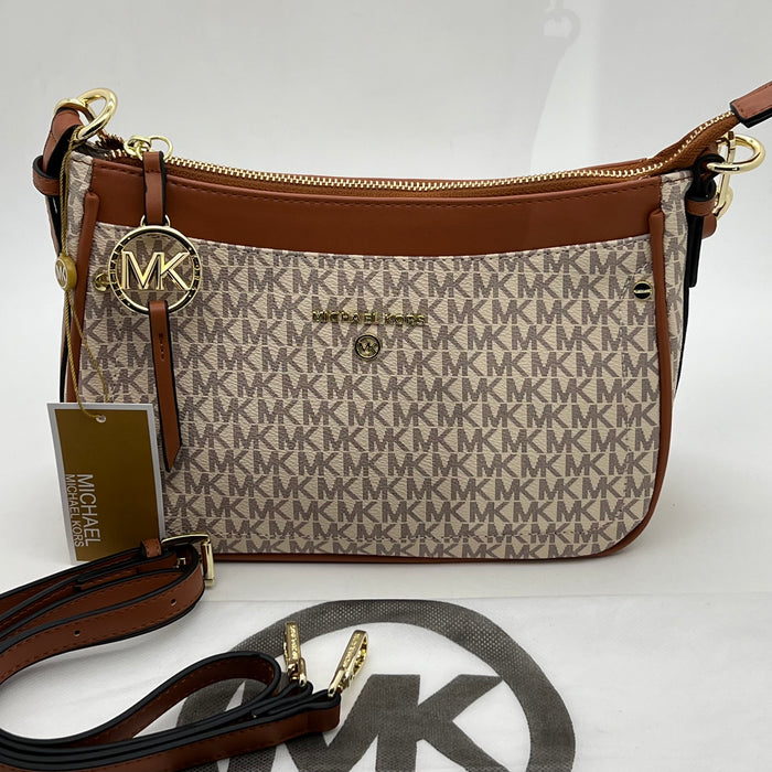 Michael Kors Jet Set Charm Crossbody Bag – Elegant Leather Shoulder Bag (Multi Colors)