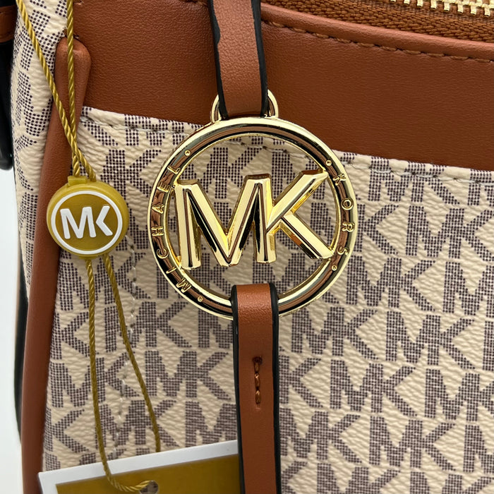 Michael Kors Jet Set Charm Crossbody Bag – Elegant Leather Shoulder Bag (Multi Colors)