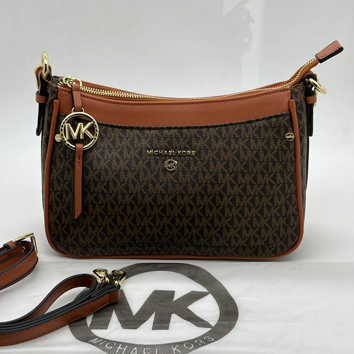 Michael Kors Jet Set Charm Crossbody Bag – Elegant Leather Shoulder Bag (Multi Colors)
