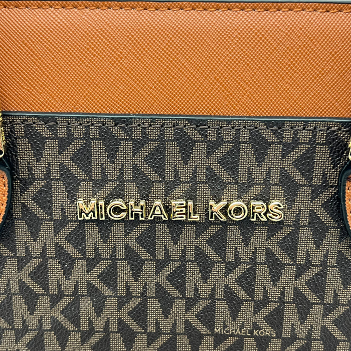 Michael Kors Mercer Signature Tote Bag – Structured Luxury Handbag (Multi Colors)