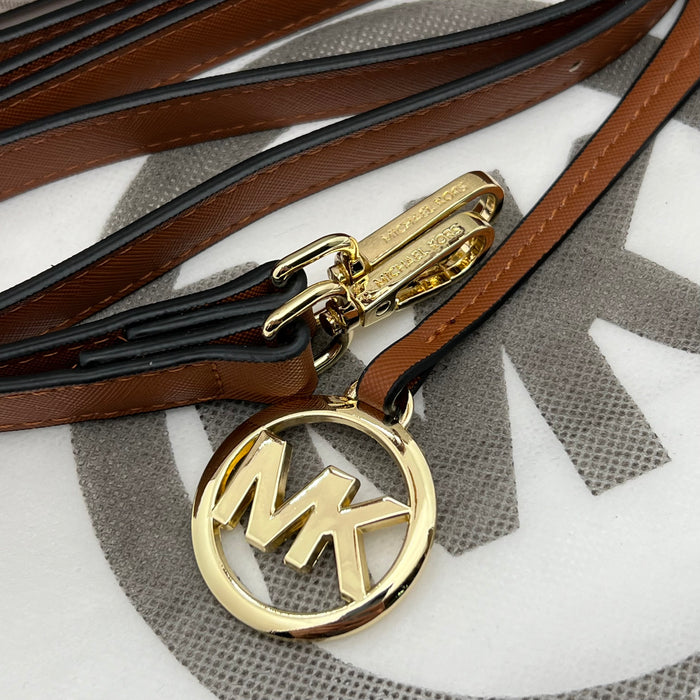 Michael Kors Mercer Signature Tote Bag – Structured Luxury Handbag (Multi Colors)