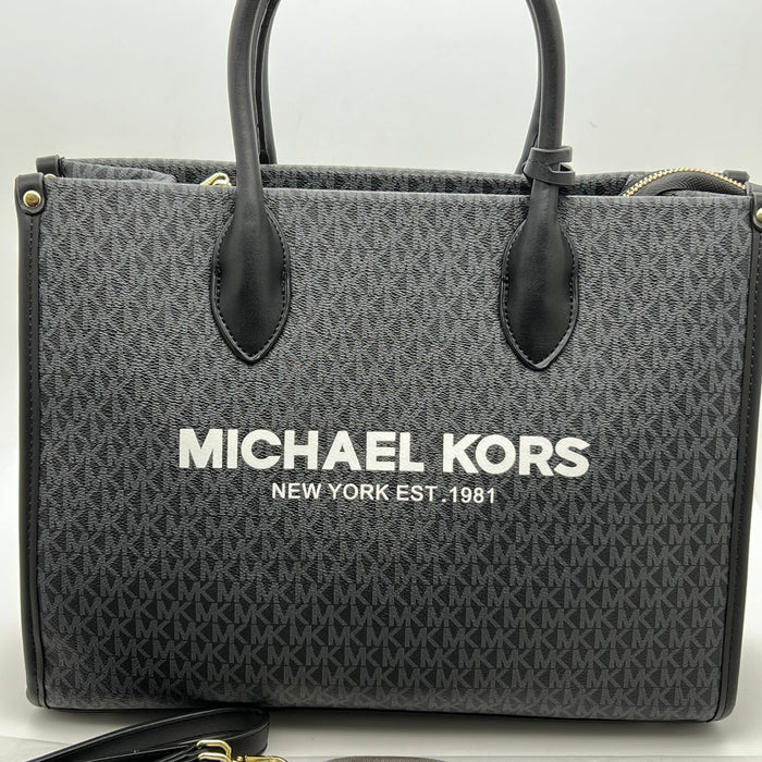Michael Kors Jet Set Logo Tote Bag – Signature MK Large Handbag (Multi Colors)