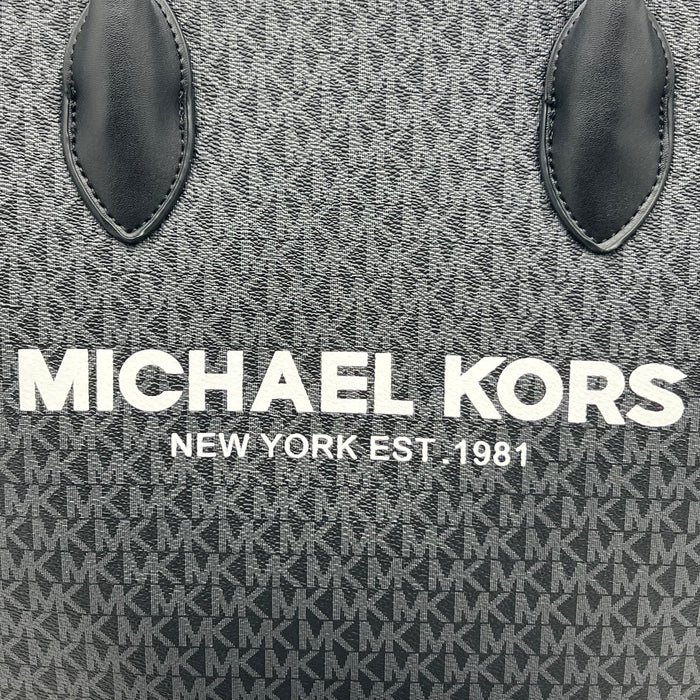 Michael Kors Jet Set Logo Tote Bag – Signature MK Large Handbag (Multi Colors)