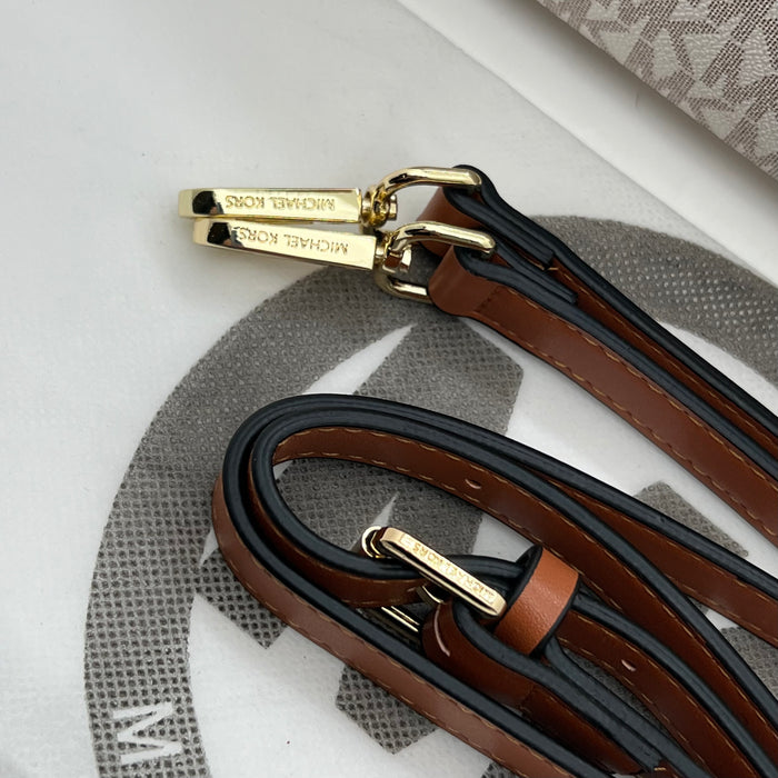 Michael Kors MK Chain Flap Crossbody Bag – Signature Monogram Shoulder Bag (Multi Colors)