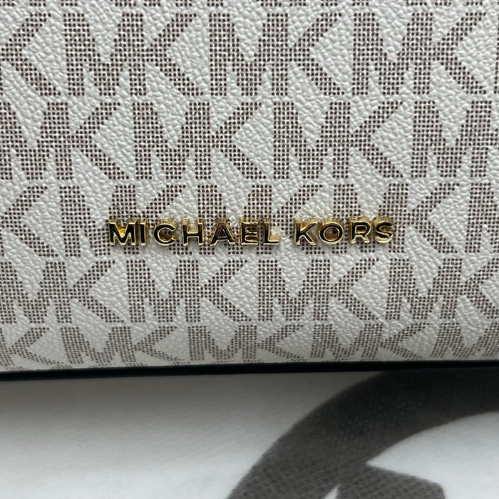Michael Kors Jet Set Shoulder Crossbody Bag – Signature MK Chain Strap (Multi Colors)