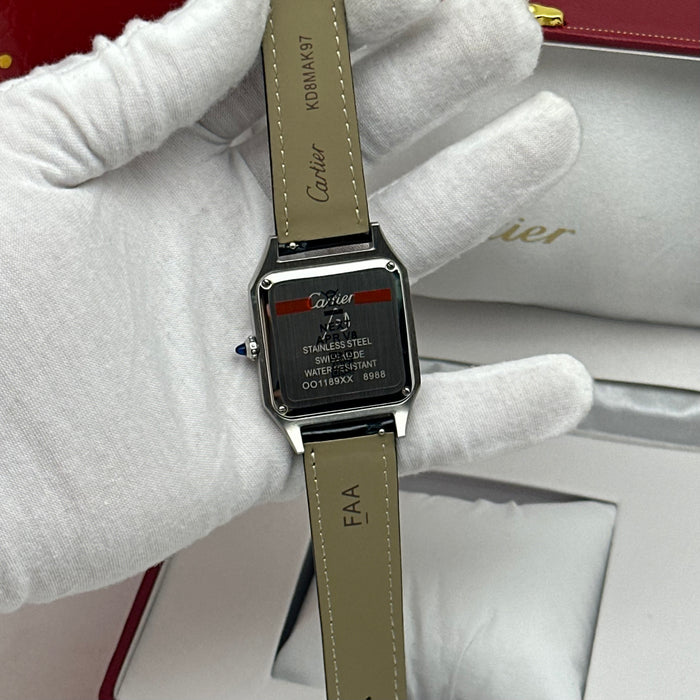 Cartier Santos Style Stainless Steel 40MM – Silver Dial Luxury Watch