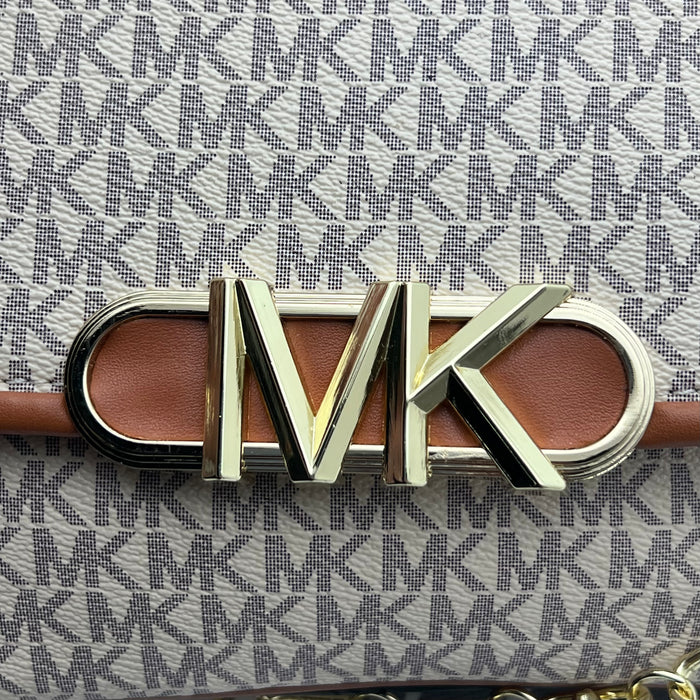 Michael Kors MK Flap Crossbody Bag – Chain Strap Signature Design (Luxury Edition)