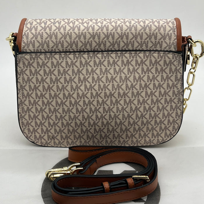 Michael Kors MK Flap Crossbody Bag – Chain Strap Signature Design (Luxury Edition)