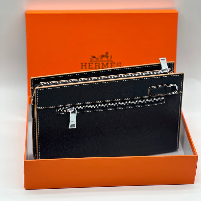 Hermès Genuine Leather Handbag