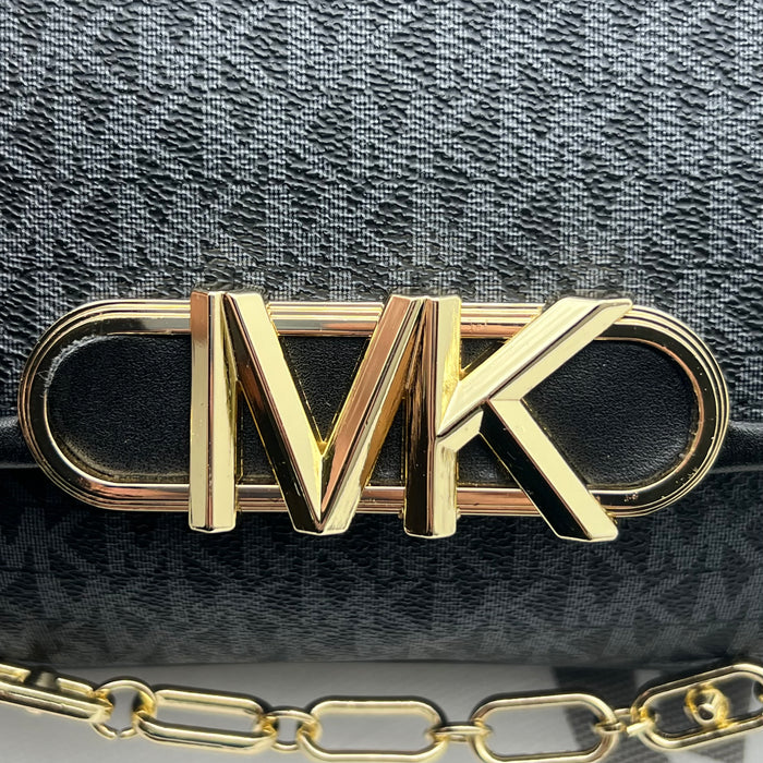 Michael Kors MK Flap Crossbody Bag – Chain Strap Signature Design (Luxury Edition)
