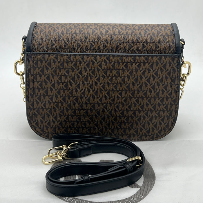 Michael Kors MK Flap Crossbody Bag – Chain Strap Signature Design (Luxury Edition)