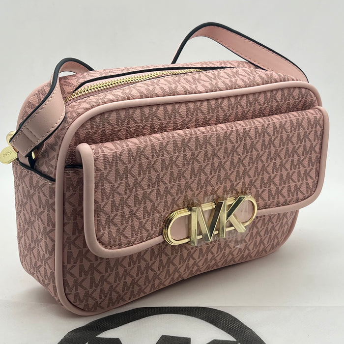 Michael Kors MK Camera Crossbody Bag – Zip Top Sport Chic Design