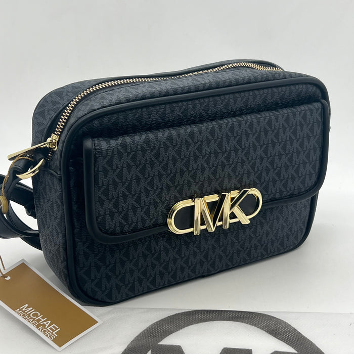 Michael Kors MK Camera Crossbody Bag – Zip Top Sport Chic Design