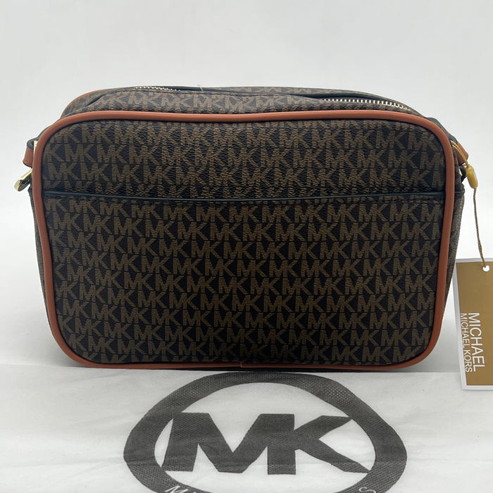 Michael Kors MK Camera Crossbody Bag – Zip Top Sport Chic Design