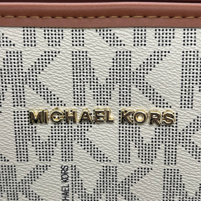 Michael Kors MK Tote Bag Set – Large Shoulder Bag with Matching Pouch