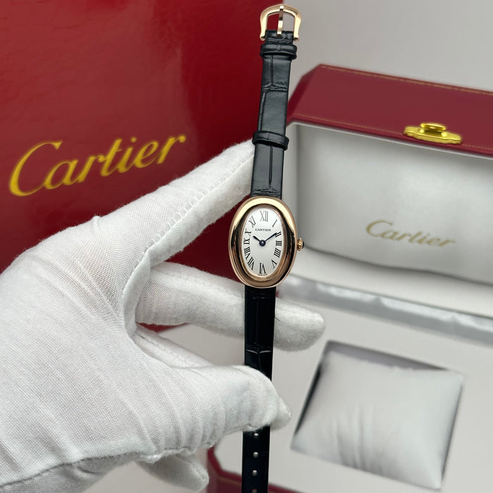 Cartier Baignoire Style Mini Gold 24MM – Elegant Oval Women’s Watch