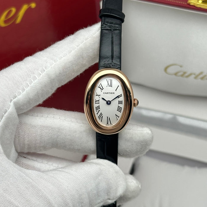 Cartier Baignoire Style Mini Gold 24MM – Elegant Oval Women’s Watch