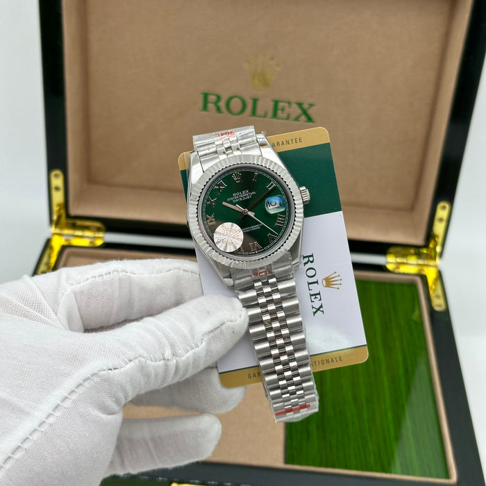 Rolex Datejust 41 mm |Roman Green Dial