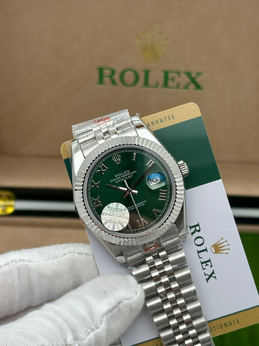 Rolex Datejust 41 mm |Roman Green Dial