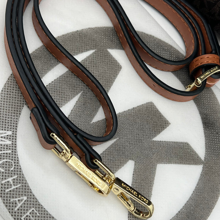 Michael Kors Signature Medium Satchel Bag – MK Logo | Crossbody Strap
