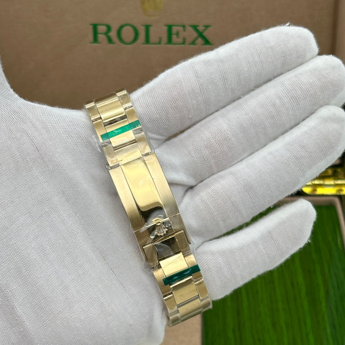 Rolex Daytona Gold White Dial Automatic Chrono 40mm