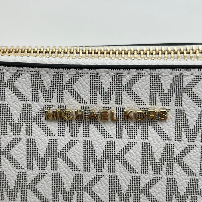 Michael Kors Signature Crossbody Bag – Double Zip MK Logo | Compact Shoulder Bag