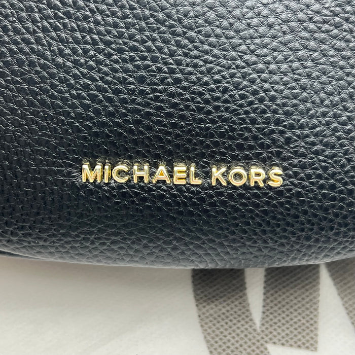 Michael Kors Crescent Crossbody Bag – Curved Shoulder Style | MK Signature & Leather