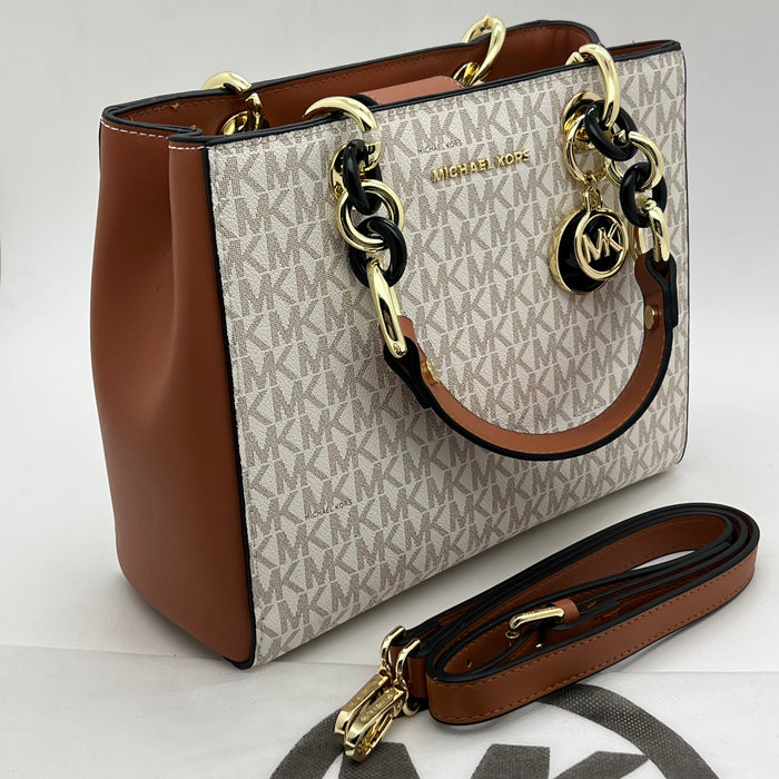 Michael Kors Chain Tote Bag – Signature MK Logo | Luxury Shoulder & Crossbody Bag
