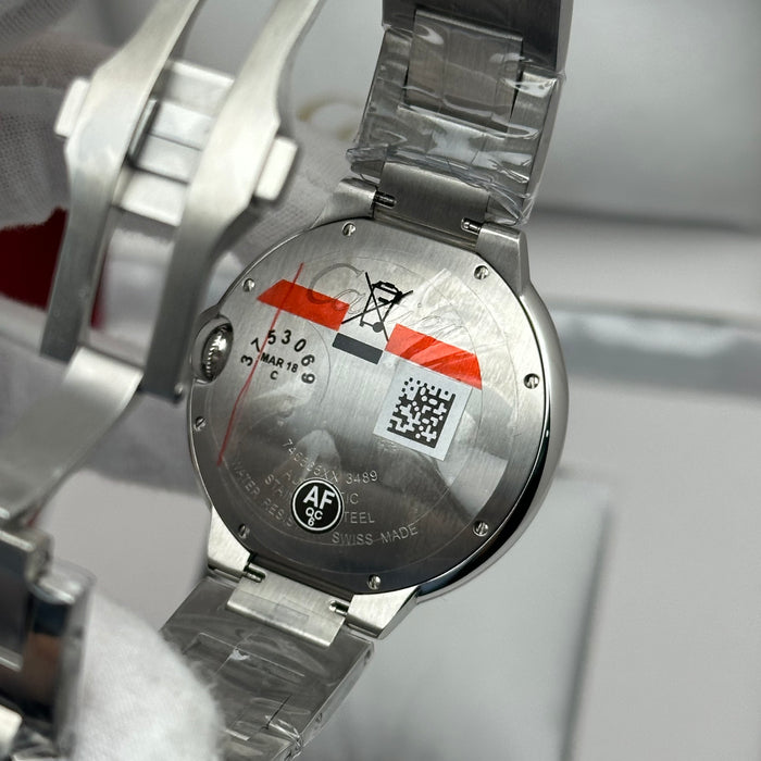 Cartier Ballon Bleu Automatic Watch – White Dial Edition