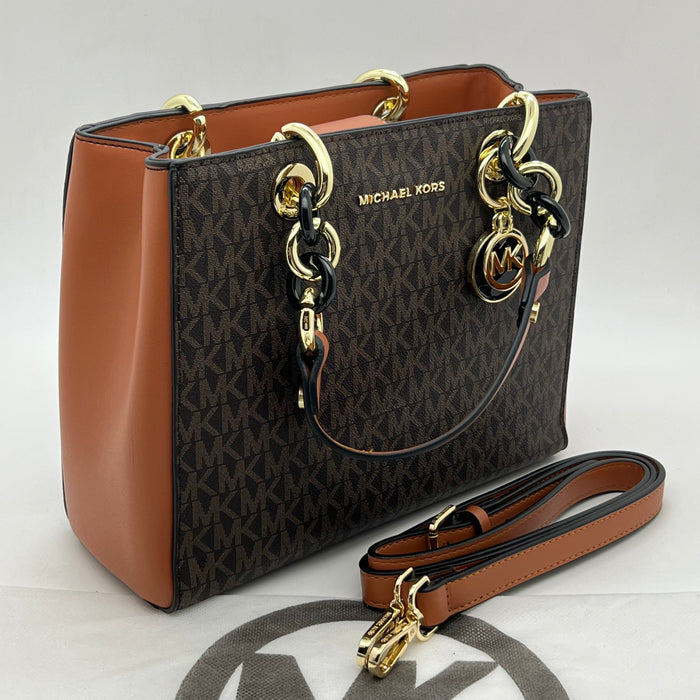 Michael Kors Chain Tote Bag – Signature MK Logo | Luxury Shoulder & Crossbody Bag