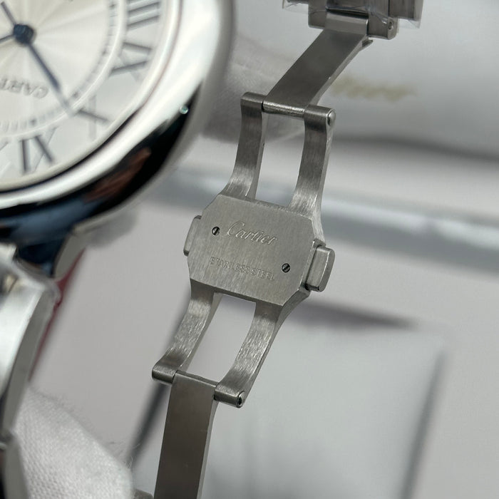 Cartier Ballon Bleu Automatic Watch – White Dial Edition