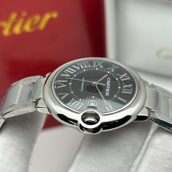 Cartier Ballon Bleu Automatic Watch – Black Dial Edition