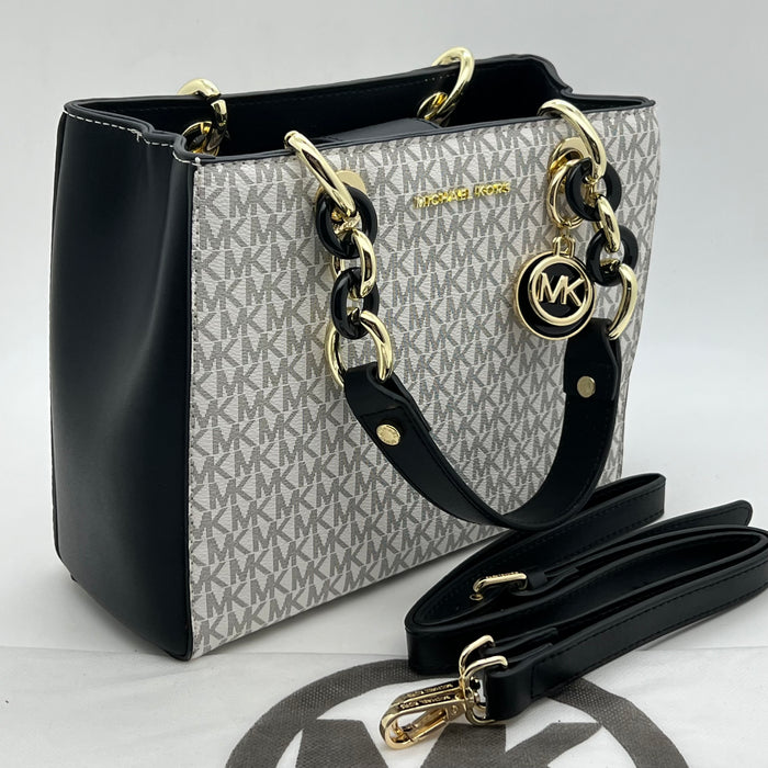 Michael Kors Chain Tote Bag – Signature MK Logo | Luxury Shoulder & Crossbody Bag