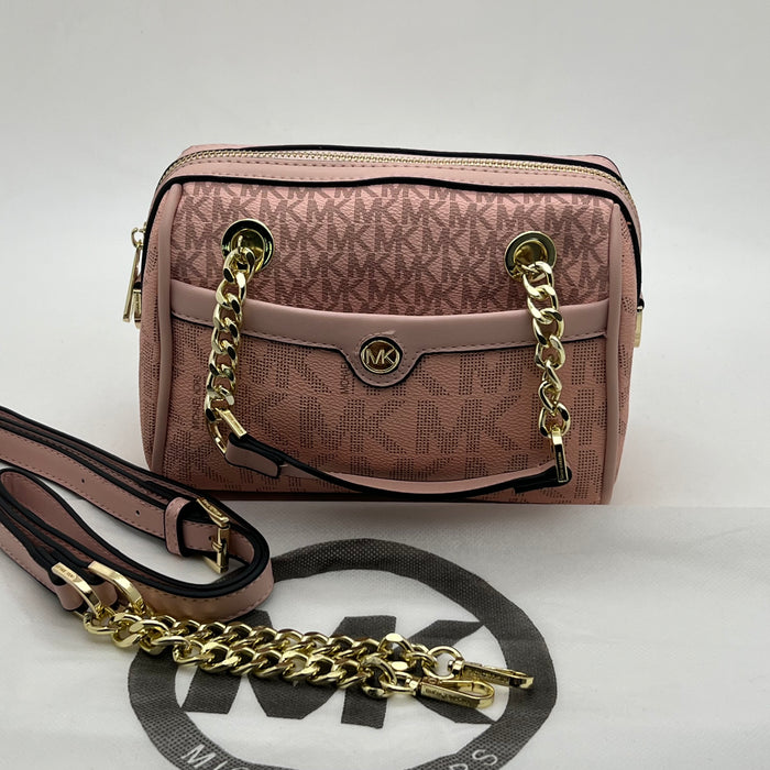 Michael Kors Double Chain Shoulder Bag – Elegant Statement Piece (2 Colors)